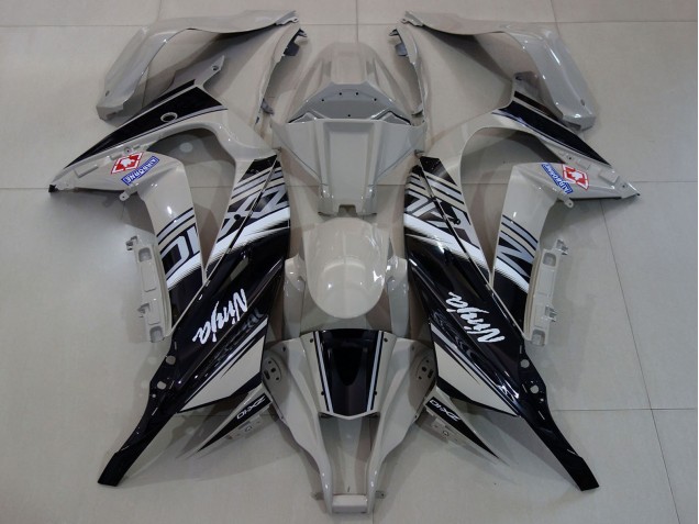Großhandel Kawasaki ZX10R Motorrad Verkleidung 2011-2015 - Grau Weiss Schwarz