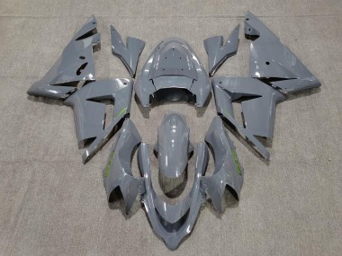 Großhandel Kawasaki ZX10R Motorrad Verkleidung 2004-2005 - Glanzendes Grau Grun
