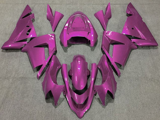 Großhandel Kawasaki ZX10R Motorrad Verkleidung 2004-2005 - Glanzendes Lila
