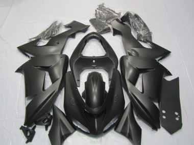 Großhandel Kawasaki ZX10R Motorrad Verkleidung 2006-2007 - Matt Schwarz