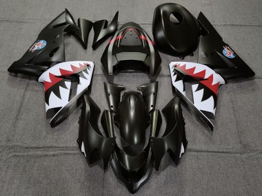 Großhandel Kawasaki ZX10R Motorrad Verkleidung 2004-2005 - Matt Schwarz Betty Bomber