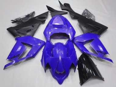 Großhandel Kawasaki ZX10R Motorrad Verkleidung 2004-2005 - Perl Blau Schwarz