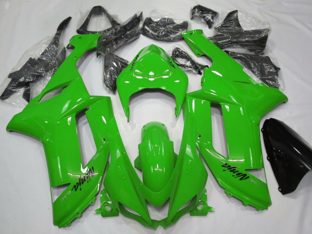 Großhandel Kawasaki ZX6R Motorrad Verkleidung 2007-2008 - Glanzendes Grun