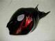 Großhandel Honda CBR1000RR Motorrad Verkleidung 2004-2005 - Glanzendes Schwarz Rot Flamme