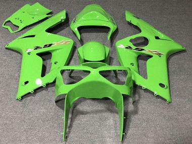 Großhandel Kawasaki ZX6R Motorrad Verkleidung 2003-2004 - Hellgrun
