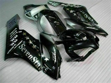 Großhandel Honda CBR1000RR Motorrad Verkleidung 2004-2005 - Silber Glanzendes Schwarz SevenStars