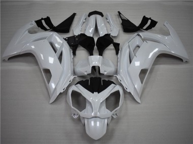Großhandel Kawasaki Ninja 650R Motorrad Verkleidung 2009-2011 - Perl Weiss