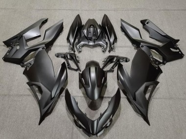 Großhandel Kawasaki Ninja 400 Motorrad Verkleidung 2018-2024 - Matt Schwarz