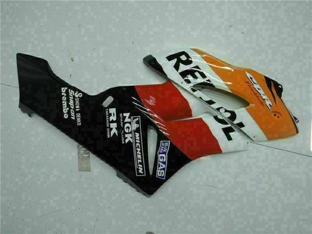 Großhandel Honda CBR1000RR Motorrad Verkleidung 2004-2005 - Orange Weiss Rot Schwarz Repsol