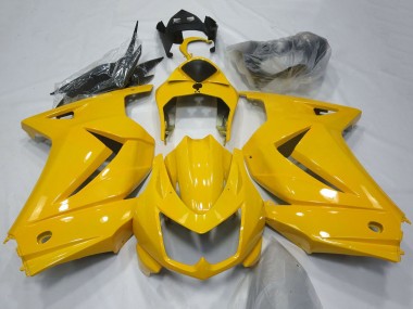 Großhandel Kawasaki Ninja 250 Motorrad Verkleidung 2008-2012 - Gelb