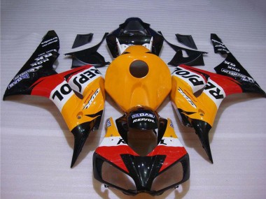 Großhandel Honda CBR1000RR Motorrad Verkleidung 2004-2005 - Orange Weiss Rot Glanzendes Schwarz Repsol