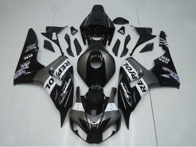 Großhandel Honda CBR1000RR Motorrad Verkleidung 2004-2005 - Grau Weiss Glanzendes Schwarz Repsol