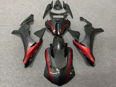 Großhandel Yamaha R1 Motorrad Verkleidung 2015-2019 - Carbonfaser Stil Rot