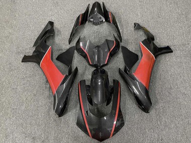 Großhandel Yamaha R1 Motorrad Verkleidung 2015-2019 - Carbonfaser Rot
