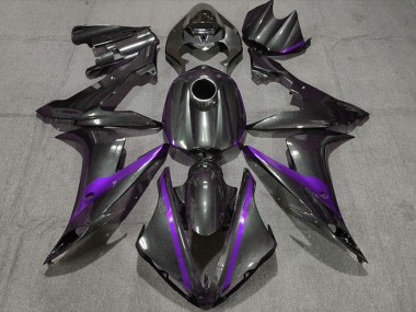 Großhandel Yamaha R1 Motorrad Verkleidung 2004-2006 - Carbonfaser Stil Lila