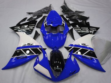 Großhandel Yamaha R1 Motorrad Verkleidung 2012-2014 - Weiss Blau Glanzendes Schwarz