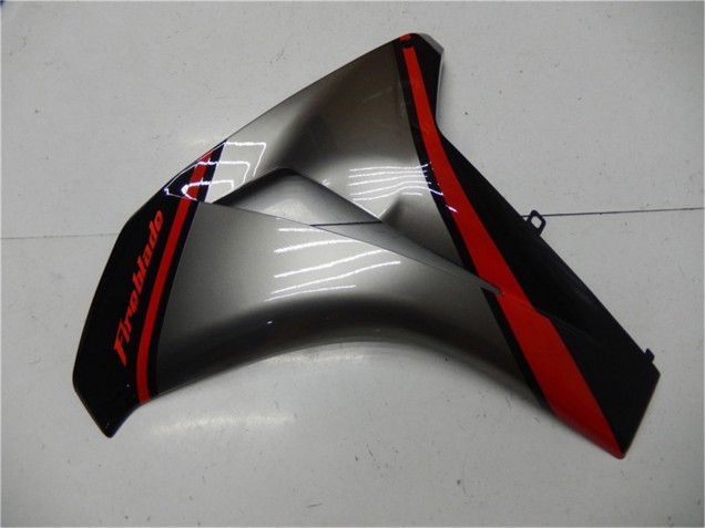 Großhandel Honda CBR1000RR Motorrad Verkleidung 2008-2011 - Grau Rot Glanzendes Schwarz