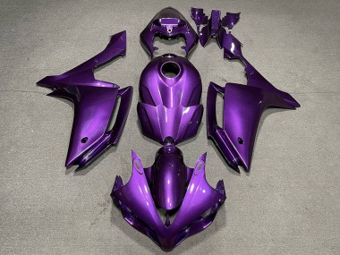 Großhandel Yamaha R1 Motorrad Verkleidung 2007-2008 - Lila