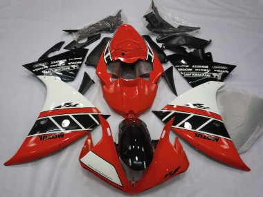 Großhandel Yamaha R1 Motorrad Verkleidung 2012-2014 - Rot Weiss Glanzendes Schwarz