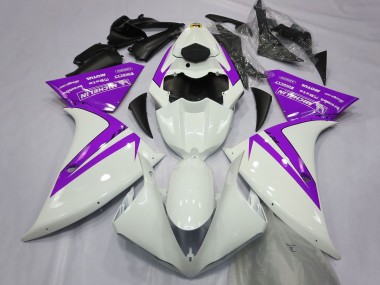 Großhandel Yamaha R1 Motorrad Verkleidung 2012-2014 - Weiss Lila