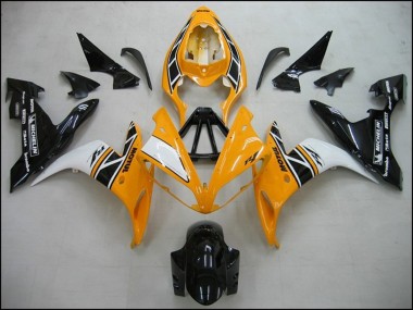 Großhandel Yamaha R1 Motorrad Verkleidung 2004-2006 - Gelb Weiss Schwarz OEM Stil