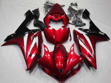 Großhandel Yamaha R1 Motorrad Verkleidung 2007-2008 - Rot Weiss Schwarz