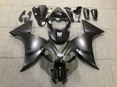 Großhandel Yamaha R1 Motorrad Verkleidung 2012-2014 - Glanzendes Schwarz Matt Schwarz