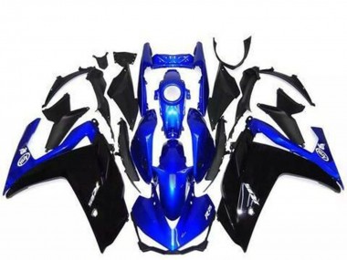 Großhandel Yamaha R3 Motorrad Verkleidung 2015-2018 - Blau Glanzendes Schwarz