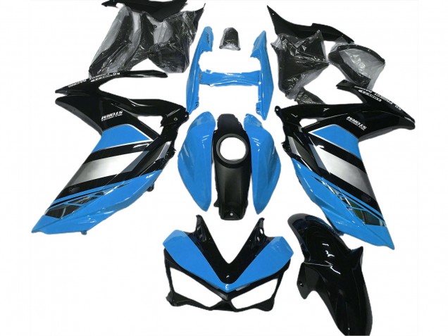 Großhandel Yamaha R3 Motorrad Verkleidung 2015-2018 - Blau Silber Glanzendes Schwarz Yamalube