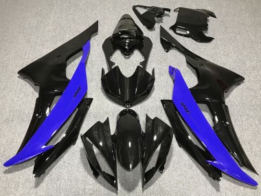 Großhandel Yamaha R6 Motorrad Verkleidung 2008-2016 - Blau Glanzendes Schwarz