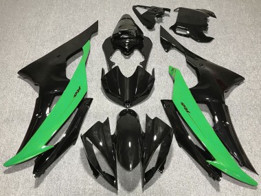 Großhandel Yamaha R6 Motorrad Verkleidung 2008-2016 - Grun Glanzendes Schwarz