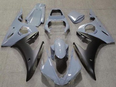 Großhandel Yamaha R6 Motorrad Verkleidung 2003-2004 - Nardo Grau Matt Schwarz