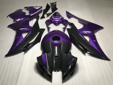 Großhandel Yamaha R6 Motorrad Verkleidung 2008-2016 - Lila Carbonfaser Stil