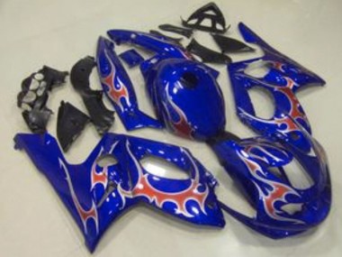 Großhandel Yamaha YZF600R Thundercat Motorrad Verkleidung 1996-2007 - Blau Rot