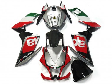 Großhandel Aprilia RS4 125 Motorrad Verkleidung 2012-2018 - Silber Rot Grun Glanzendes Schwarz OEM Stil