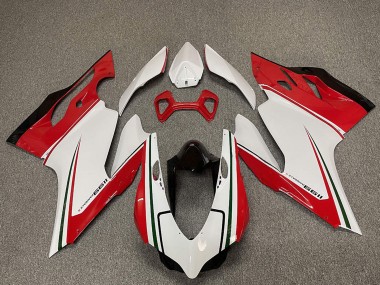 Großhandel Ducati 1199 Motorrad Verkleidung 2011-2014 - Weiss Rot Schwarz Grun
