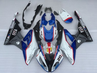 Großhandel BMW S1000RR Motorrad Verkleidung 2017-2018 - Weiss Blau Rot Glanzendes Schwarz OEM Stil