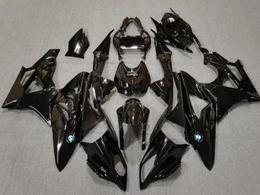 Großhandel BMW S1000RR Motorrad Verkleidung 2009-2014 - Glanzendes Schwarz