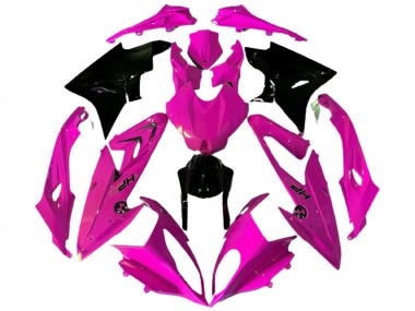 Großhandel BMW S1000RR Motorrad Verkleidung 2009-2014 - Rosa Glanzendes Schwarz HP