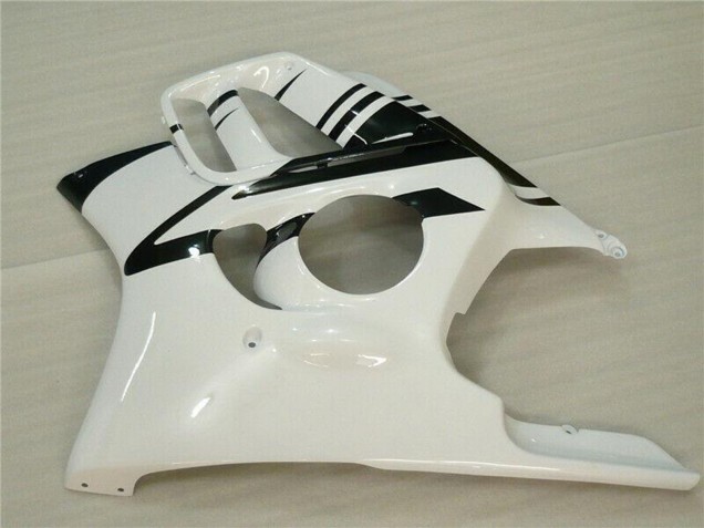 Großhandel Honda CBR600 F3 Motorrad Verkleidung 1995-1996 - Weiss Glanzendes Schwarz
