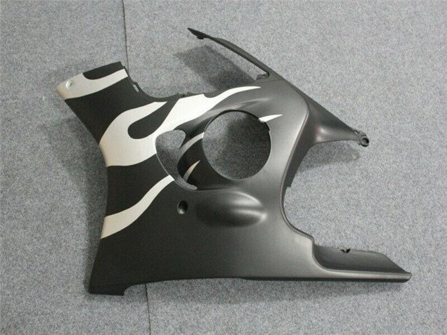 Großhandel Honda CBR600 F3 Motorrad Verkleidung 1995-1996 - Weiss Matt Schwarz Flamme