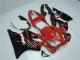 Großhandel Honda CBR600 F4i Motorrad Verkleidung 2001-2003 - Rot Glanzendes Schwarz