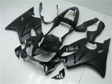 Großhandel Honda CBR600 F4i Motorrad Verkleidung 2001-2003 - Glanzendes Schwarz Matt Schwarz