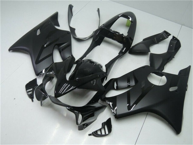 Großhandel Honda CBR600 F4i Motorrad Verkleidung 2001-2003 - Glanzendes Schwarz Matt Schwarz