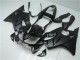 Großhandel Honda CBR600 F4i Motorrad Verkleidung 2001-2003 - Glanzendes Schwarz Matt Schwarz