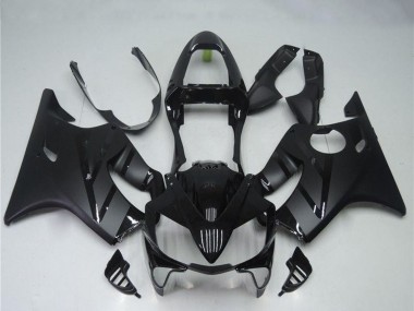 Großhandel Honda CBR600 F4i Motorrad Verkleidung 2001-2003 - Glanzendes Schwarz Matt Schwarz