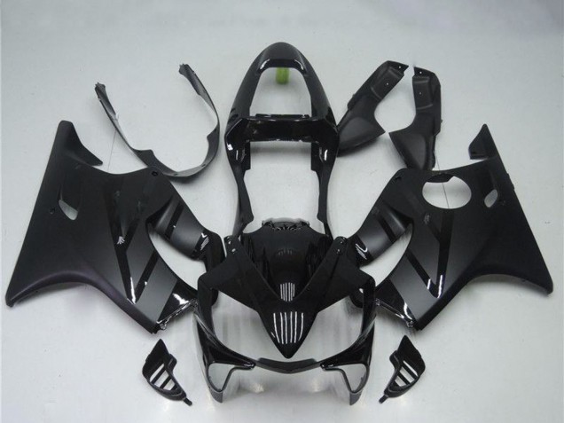 Großhandel Honda CBR600 F4i Motorrad Verkleidung 2001-2003 - Glanzendes Schwarz Matt Schwarz