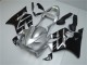 Großhandel Honda CBR600 F4i Motorrad Verkleidung 2001-2003 - Silber Glanzendes Schwarz