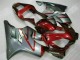 Großhandel Honda CBR600 F4i Motorrad Verkleidung Kit 2001-2003 - Silber Rot