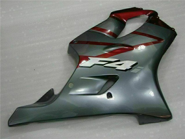 Großhandel Honda CBR600 F4i Motorrad Verkleidung Kit 2001-2003 - Silber Rot